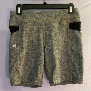 Womens Athleta biking shorts size small, charcoal grey